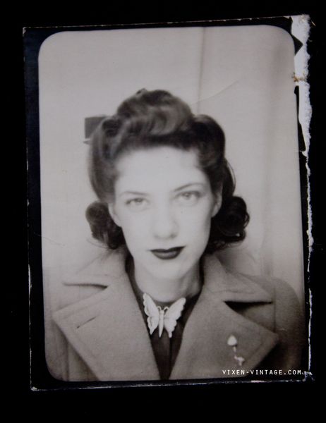 Early 1940s photobooth photo