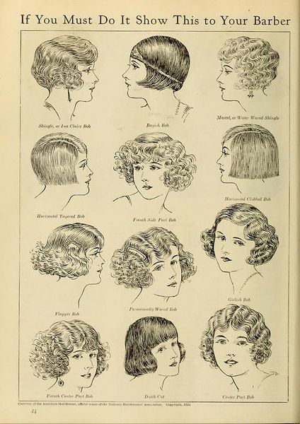 From “The Battle for Bobbed Hair” | Photoplay Magazine, June 1924
