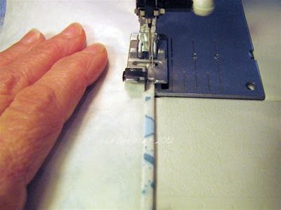 The Kenneth King Hem - fabulous technique for a tiny hem.