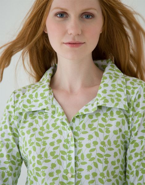 How to Draft a Pattern for a Button-Down Shirt, from Design-It-Yourself Clothes by Cal Patch | The …