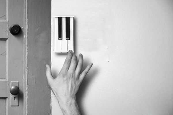 Doorbell that allows guests to perform a short piece of music on arrival- Can't find original sourc…