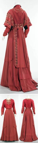 Ensemble, James McCreery & Co., New York, ca. 1907. Wool, silk, cotton. Metropolitan Museum of Art:…