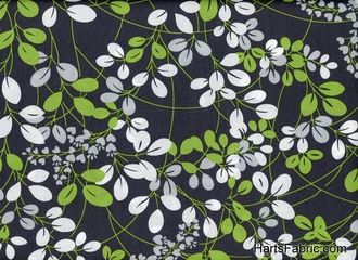 Moda Floral Graphite Grey. hartsfabric.com