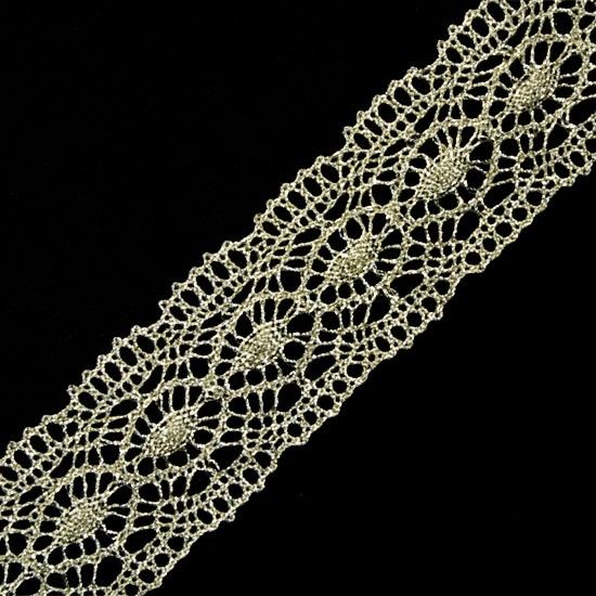 METALLIC LACE