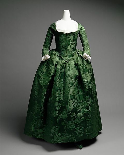 1775 green silk