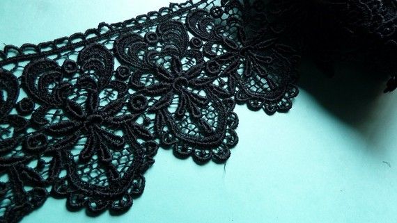 Venice lace 4" long $5.50 a yard