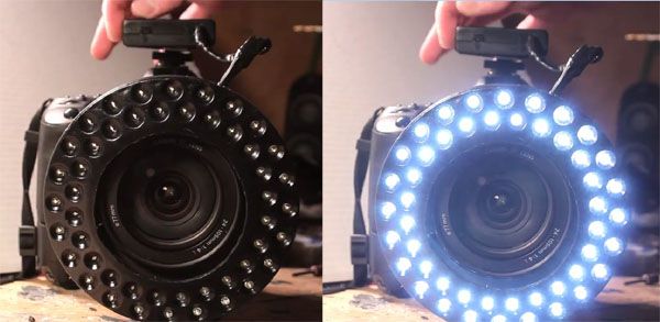 Build a ring light for less than $20 #Photography (A ringflash or ring light gives a unique look, a…