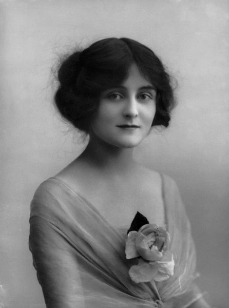 Sheila Hayes by Bassano, 1912