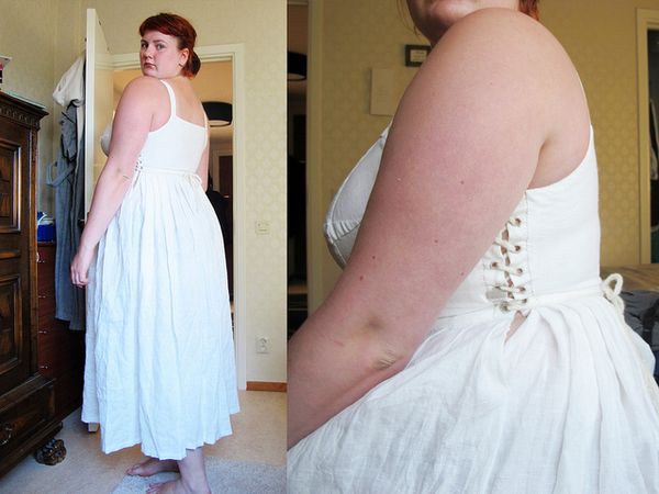 Lengberg Castle brassiere, medieval bra dress.