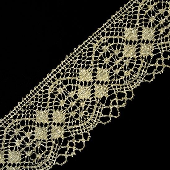 METALLIC LACE