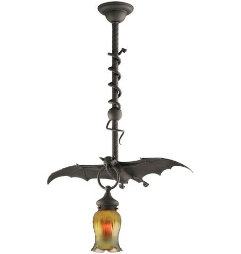 Sunset- Rejuvenation.com. Victorian bat light pendant.