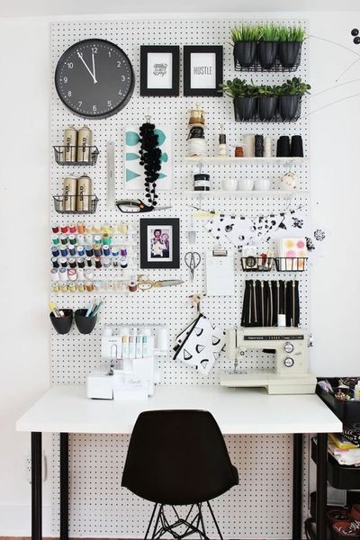 10 More Clever Things to Do with Pegboard | Apartment Therapy