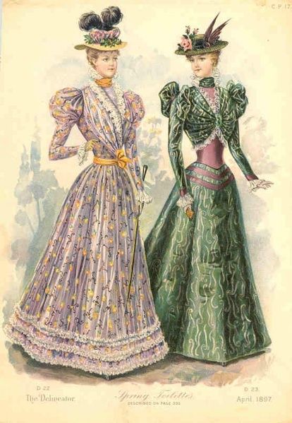 April 1897 Fashion Plate