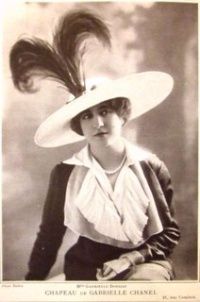 1912 hat by Coco Chanel