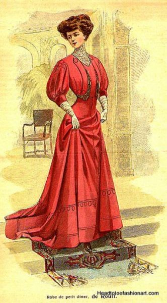 Day Dress circa 1903