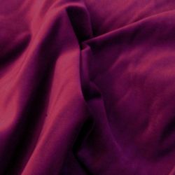 Raspberry Cotton Velveteen