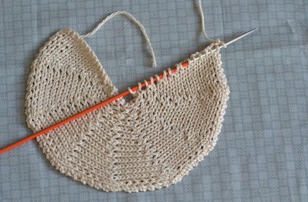 DIY Tutorial on How to Knit a Circle