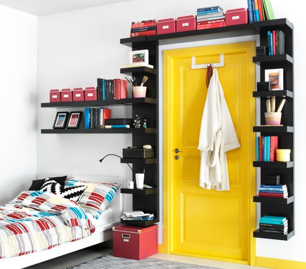 Dry your towels and hang your robe with ENUDDEN over the door hanging storage.