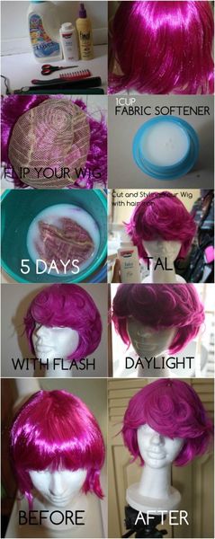 How to remove the shine from your wig