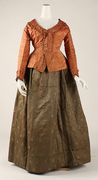 Ensemble  Date: 18th century Culture: Austrian (probably) Medium: silk