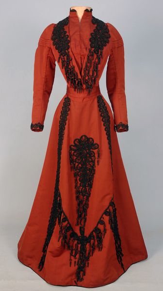 Circa 1896 dress via Whitaker Auctions.