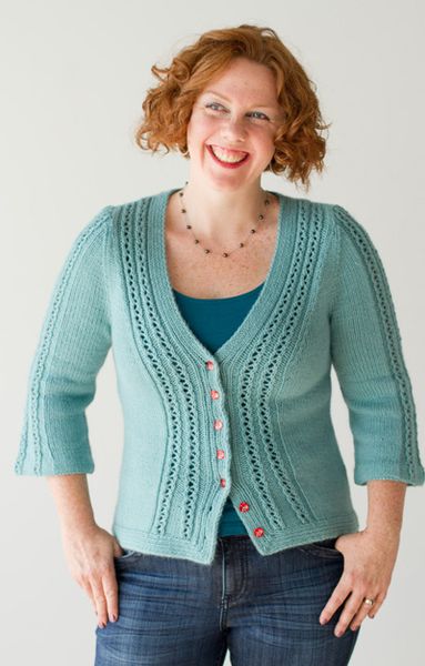 Vignette cardigan : Knitty Deep Fall 2011