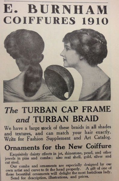 1910 Hair by festive attyre, via Flickr