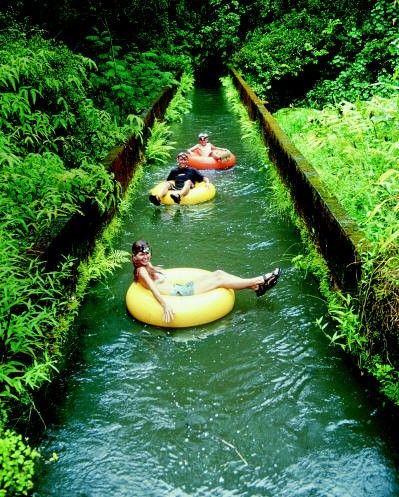 Canal Tubing, Kauai, Hawaii. Must do this!