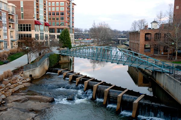 Falls Park Greenville SC