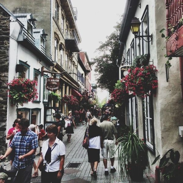 Quartier Petit-Champlain in Québec, QC