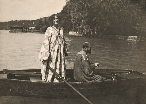 Gustav_Klimt_und_Emilie_Floege_im_Boot