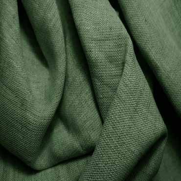 Medium Weight 100% Linen Fabric 6.5-oz 68 Hunter