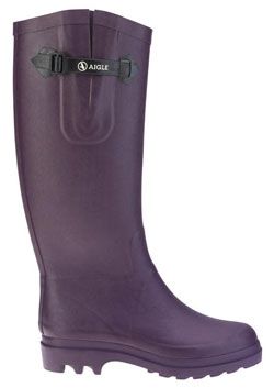 Aigle Aiglentine Ladies Boot - Aubergine