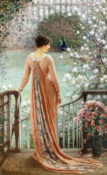“A Spring Fantasy” (1880) by William John Hennessy (1839-1917).