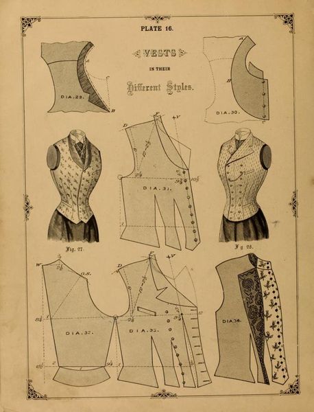1890 vest pattern for ladies