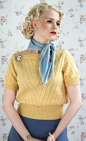 The Jan Sweater pattern by Susan Crawford