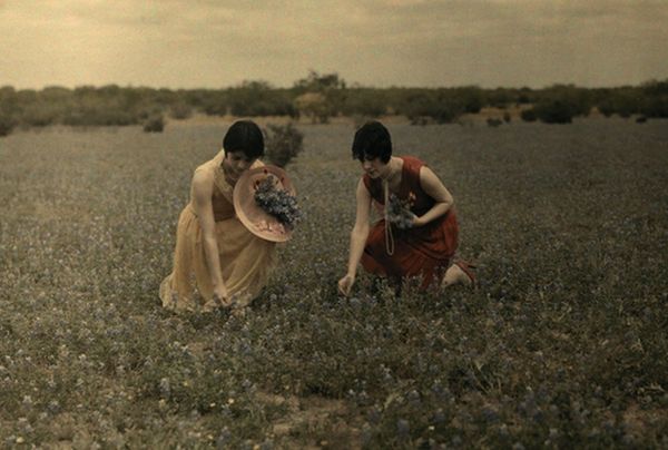 Two 1920s women in Laredo Texas by Cliffors R Adams