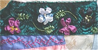 CRAZY QUILTING INTERNATIONAL: Silk Ribbon Embroidery (SRE) Traditional Round Robbin 2010-2011