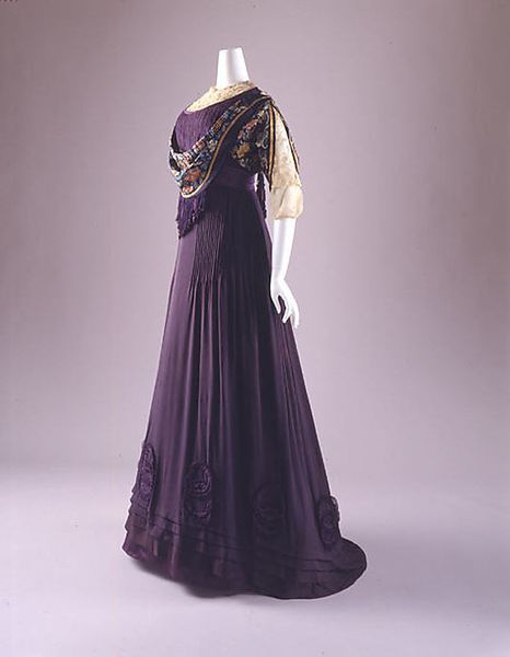 ~Margaine La Croix silk dress, 1908-1910, French~