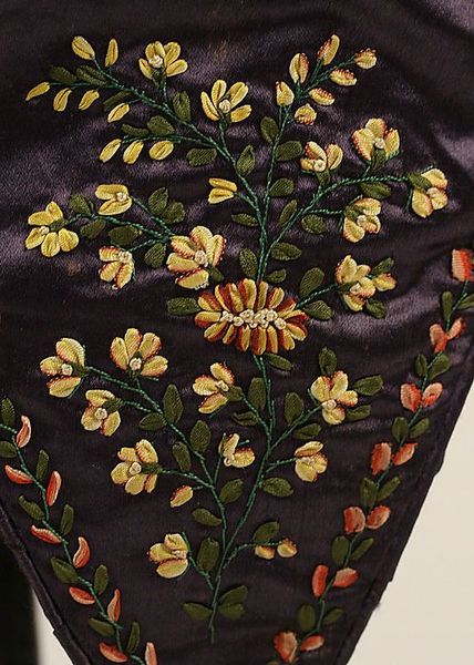 pereline 1830 | Pelerine Date: ca. 1830 Culture: British Medium: silk. Detail