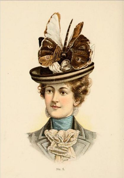 Hats by H O'Neill of New York 1899-1900 Catalogue - Hat No5 | Flickr - Photo Sharing!