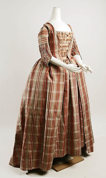 Robe à la Française, 1770-1790