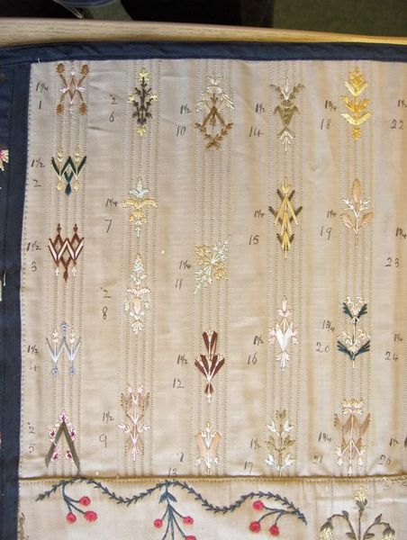 Corset flossing samples