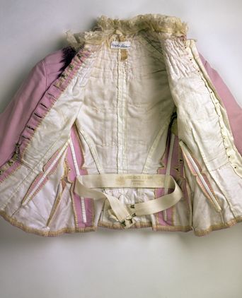 c.1883-86 England/Australia - bodice inside.