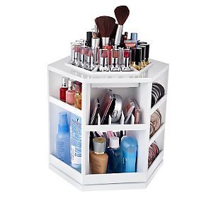 spinning makeup organizer