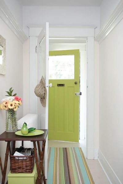 Green door
