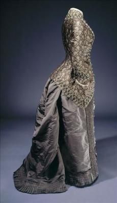 Late 1870s day dress