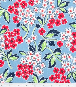 Stonehill Collection Fabric- Alfresco Floral Blue : premium quilting fabric : quilting fabric & k…