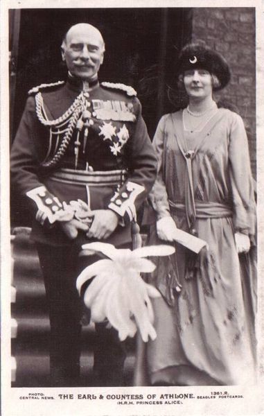 Prinz Alexander und Prinzessin Alice von Teck, Earl and COuntess of Athlone