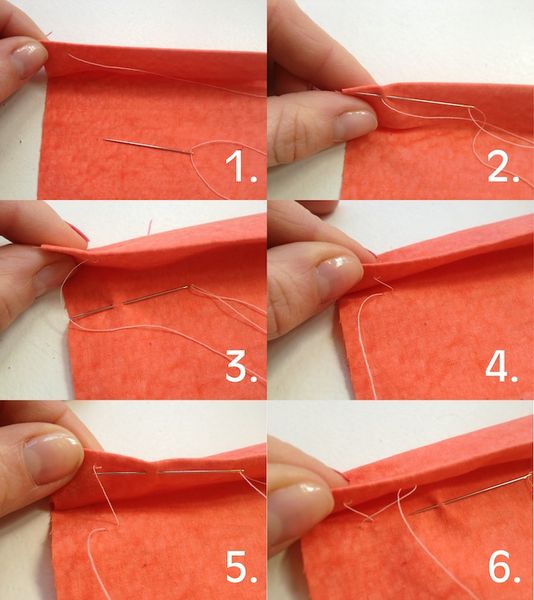 4 hand stitches you need to know - by hand london - sewing tutorial